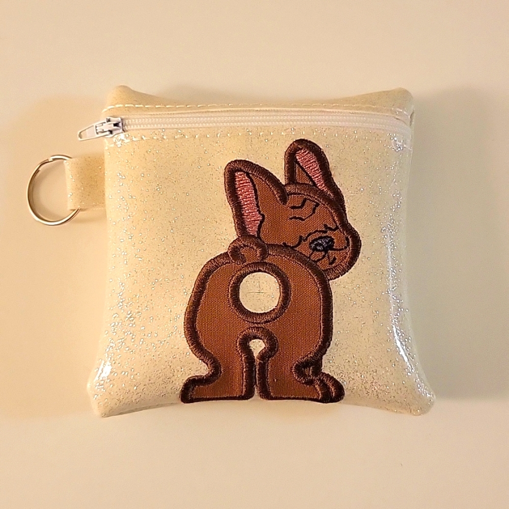 Custom made doggy bag holder